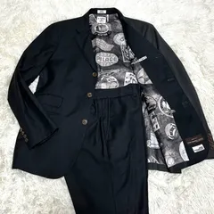 美品　bedwin&the heartbreakers CANONICO カノニコ　スーツセットアップ　裏地総柄　サイズ3  L相当　スリーボタン　3ボタン　バイカラー