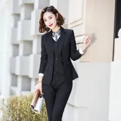 ☆ ブラック ☆ M ☆ ビジネススーツ パンツスーツ セットアップ レディース レディース スーツ セットアップ ビジネス 上下セット レディーススーツ ビジネススーツ セレモニースーツ フォーマルスーツ パンツスーツ 長袖 無地 ストライプ ビジカジ