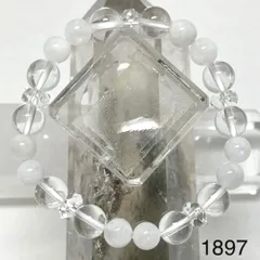 ムーンストーン　パワーストーンブレスレット　内径約14.5cm