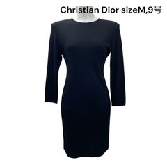 Christian Dior 長袖 ワンピース 膝丈ワンピース - メルカリ
