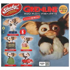 シェイキー！Shaky！グレムリン バブルヘッドドール × 全5種セット フルコンプ ガチャガチャ カプセルトイ 