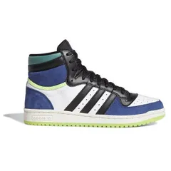 adidas (アディダス) トップテン ハイカット スニーカー TOP TEN RB DONOVAN MITCHELL SHOES (Tech Indigo / Core Black / Hi-Res Yellow)