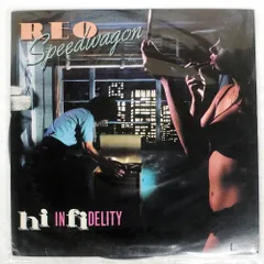 国内盤 REO SPEEDWAGON/HI INFIDELITY/EPIC 253P258 LP