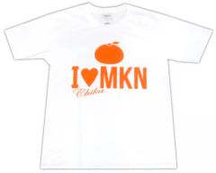 [중고] T셔츠(캐릭터) 타카미 치카 I love MKN T셔츠 화이트 M사이즈 [Hybrid Mind Market×러브라이브! 선샤인!! 셀렉트 숍]