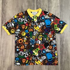 ☆美品☆ ワンピース × BAPE CAMO STA silhouette Tシャツ Lサイズ