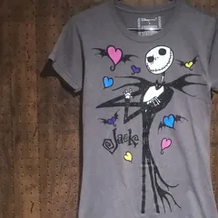 Disney Store ディズニーストア　Jack プリントTシャツ　ラメプリント　サイズＳ