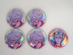 5点セットにじさんじ ChroNoiR ニューレトロスタイル ランダムオーロラ缶バッジ 葛葉