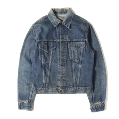【希少 雰囲気抜群】Levis / vintage ヴィンテージ リーバイス ジャケット サイズ:40程度 | 60s 557 3rd デニムジャケット / Gジャン | インディゴ 60% | アウター ブルゾン 上着 | 60年代 古着【メンズ】【中古】
