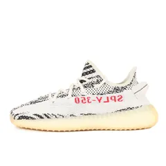 【美品】adidas アディダス サイズ:25.5cm YEEZY BOOST 350 V2 ZEBRA (CP9654 / 2017年製) / イージーブースト / ホワイト コアブラック / US7 / ローカット スニーカー シューズ【中古】