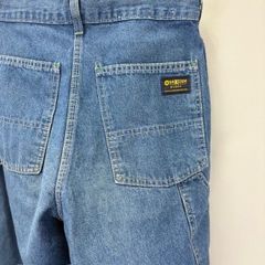 ◎90sヴィンテージUSA製デニムペインターパンツ42TALONオシュコシュ