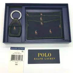 [POLO RALPH LAUREN] ポロ ラルフローレン カードケース キーホルダ セット