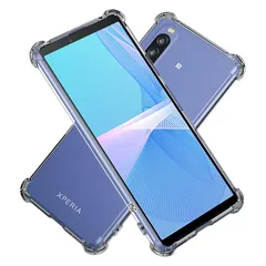 Hy+ Xperia10 III 耐衝撃 ケース SO-52B SOG04 Xperia10 III Lite カバー ストラップホール 米軍MIL規格 クリア 衝撃吸収ポケット内蔵 TPU ケース エクスペリア 10III 1