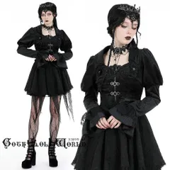 JW263 ペイズリーエンボスジャガードパフスリーブ ジャケット ファッション ゴシック ゴスロリ パンク ロック ロリィタ ビジュアル系 V系 モード系 地雷系 サブカル 個性的 コスプレ ライブ ステージ 舞台 仮装 骨格 おしゃれ 服 衣装