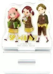 【中古】アクリルスタンド・アクリルパネル アーニャ＆ベッキー＆ダミアン アクリルスタンド 「一番くじ SPY×FAMILY -Embark on a mission-」 G賞