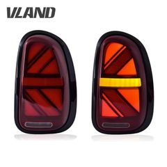 VLAND MINI ミニ R60クロスオーバー用 LEDテールランプ 流れるウインカー F60現行仕様 オープニングモーション機能搭載 ユニオンジャック