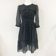 TOKI & NABI トキアンドナビ・ワンピース【透け感が美しいエアリーなスリーブ】