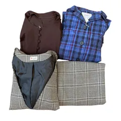 TL1 ブランド スカートセットアップ カーディガン チュニック 3着セット まとめ売り amielle/BERCHER/Golden Bear