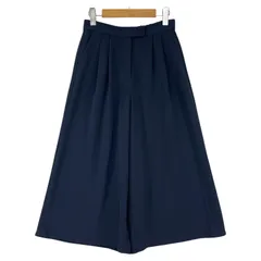 NATURAL BEAUTY BASIC ナチュラルビューティーベーシック ワイドパンツ sizeM/ネイビー