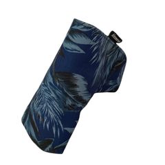 kissmark キスマーク パターカバー 青 葉っぱ ヘッドカバー ゴルフ 趣味 スポーツ