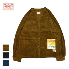 【新品】 BIG MIKE ビッグマイク Loose Fit Corduroy Jacket メンズ ブラウン/ブラック/ブルーグレー M-L