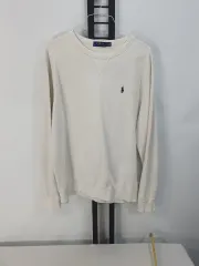 ポロラルフローレン スウェット 白 新モデルタブ xl