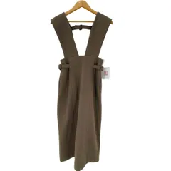 ユーズドフルギ USED古着 eaphi high-waist belt jumper skirt レディース JPN：S 