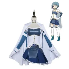 魔法少女まどか☆マギカ　まどマギ　美樹さやか　衣装＋ウィッグ　コスプレ　　Ｍ 魔法少女まどか☆マギカ 美樹さやか まどマギ コスプレ 衣装