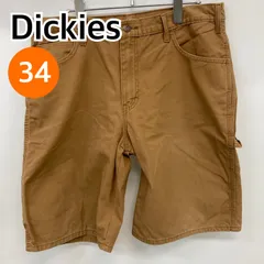 Dickies ディッキーズ ハーフパンツ ジーンズ カジュアルパンツ デニム ブラウン メンズ 34サイズ【CB180】のサムネイル