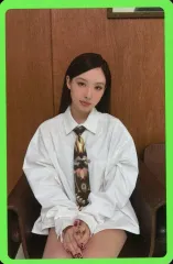 【中古】コレクションカード(女性) TWICE/ナヨン(NAYEON)/裏面緑/CD「THIS IS FOR(一般盤)」(FOR ver.)初回限定特典フォトカード