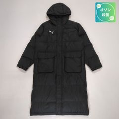 PUMA ブラック ダウンベンチコート L〜Oサイズ - メルカリ