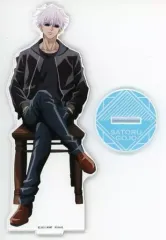 【中古】アクリルスタンド・アクリルパネル [単品] 五条悟 描き下ろしアクリルスタンド 「Blu-ray/DVD 劇場版 呪術廻戦 0 豪華版 TOHO animation STORE 限定版」 同梱特典