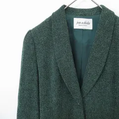 ジュンアシダ jun ashida ジャケット ロングジャケット ヴィンテージ ツイード レディース [a964926ss]