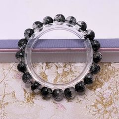 新品、未使用☆カラフルオブシディアン、ブレスレット、内径17.男女 