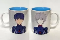 【中古】マグカップ・湯のみ(キャラクター) 碇シンジ＆渚カヲル マグカップ 「ヱヴァンゲリヲン新劇場版」 エヴァンゲリオン展グッズ