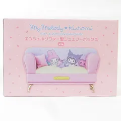 中古 未開封品 エンジェルソファー型ジュエリーボックス サンリオキャラクターズ マイメロディ クロミ  EIKOH/エイコー フィギュア pr01032