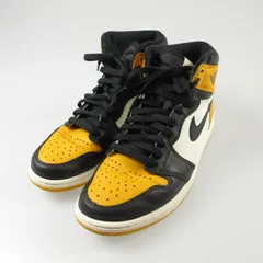 【姫路東店】 中古 NIKE | ナイキ スニーカー Air Jordan 1 Retro High OG 'Taxi' 555088-711 2022S/S サイズ：27cm イエロー 【126】
