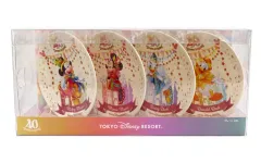 【中古】皿・ボウル 集合 プレートセット(4枚セット) 「東京ディズニーリゾート40周年 “ドリームゴーラウンド”」 東京ディズニーリゾート限定