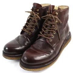visvim ダークブラウン モカシン ブーツ コンチョ vintage
