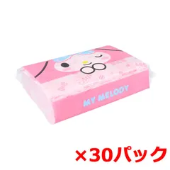 ハヤシ商事 マイメロディ キュートピンク ソフトパックティッシュ 100組200枚 X30パック