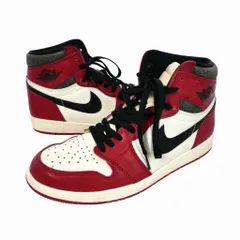 ナイキ NIKE Air Jordan 1 High OG "Lost & Found/Chicago" スニーカー US9 27㎝ レッド/ホワイト/ブラック DZ5485-612のサムネイル