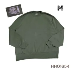 フルーツオブザルーム無地スウェットトレーナーMグリーン前V