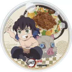 【中古】コースター 嘴平伊之助 ご当地イラストコースター 「鬼滅の刃 全集中展」 開催記念ドリンク第3弾注文特典 ufotable cafe TO GO限定