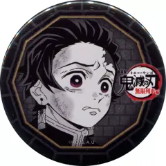 【中古】バッジ・ピンズ 竈門炭治郎(右向き) 57mm缶バッジ 「劇場版 鬼滅の刃 無限列車編×ufotable DINING 第2期」 お楽しみくじ景品