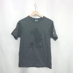 ◇ ⊂ Φ BASECONTROL ベースコントロール ディズニーとコラボ 半袖 カットソー サイズ2 ブラック レディース E  【1502180007255】