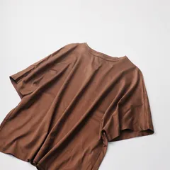 美品 マルティニーク martinique エッセンシャルBIG Tee Tシャツ/ブラウン トップス カットソー 【2400013513623】のサムネイル