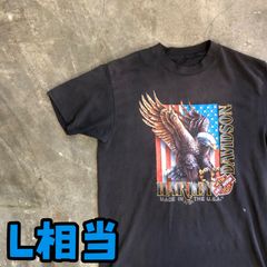 T6008 HARLEY-DAVIDSON プリントTシャツ シングルステッチ