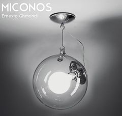 Miconos Soffitto ミコノス ソフィット ペンダントライト 吊り下げ照明 エルネストジスモンディ デザイナーズ照明 北欧 シルバー 銀 86