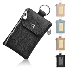 【新品】 YooFa 小銭入れ コインケース 多機能 レディース スマートキーケース 薄型 コインケース 女性 カードケース 通勤 通学 IDカードホルダー 財布付き パスケース 定期入れ 小銭入れ 小物入れ 小さい 財布 大容量 薄型カード入れ ミニポー 0