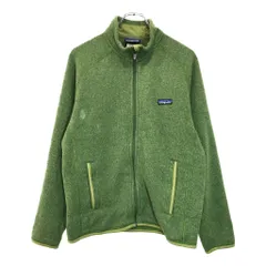 patagonia パタゴニア ベターセーター フリースジャケット アウトドア ライトグリーン(メンズ M)中古 古着 U3020