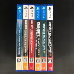 中古 PS4 PS5 コールオブデューティ モダン・ウォーフェア ブラックオプス 6本セット CALL OF DUTY